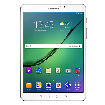 Samsung Galaxy Tab S2, Octa-Core Exynos, Android, 8, Wi-Fi, 32GB White